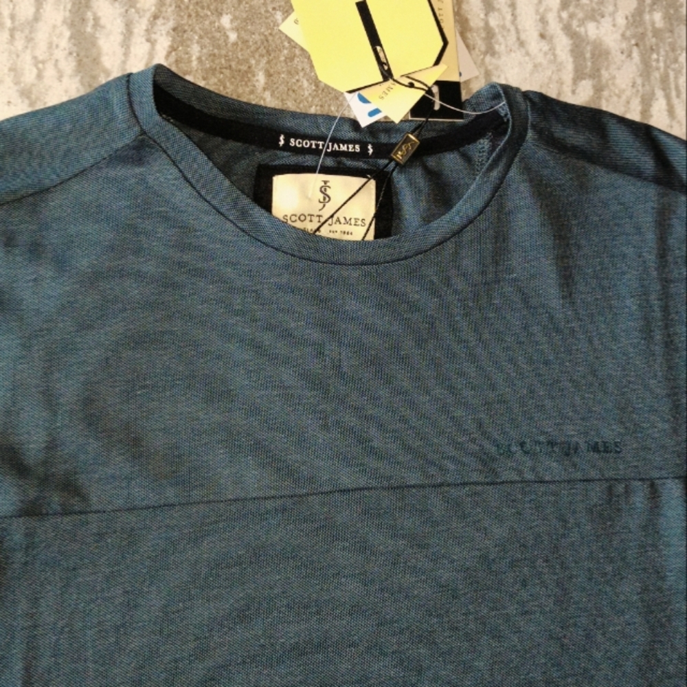 Scott James Men's Short Sleeve T-Shirt NEW Size Medium